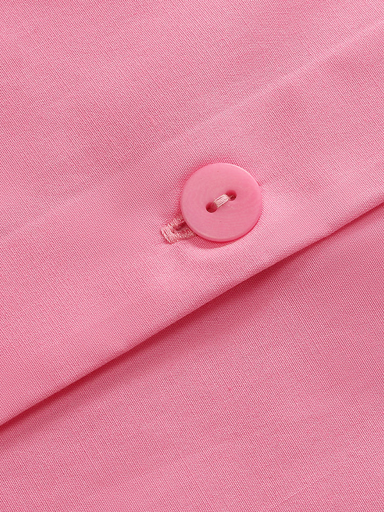 Pink Oversized Women Shirt GOELIA