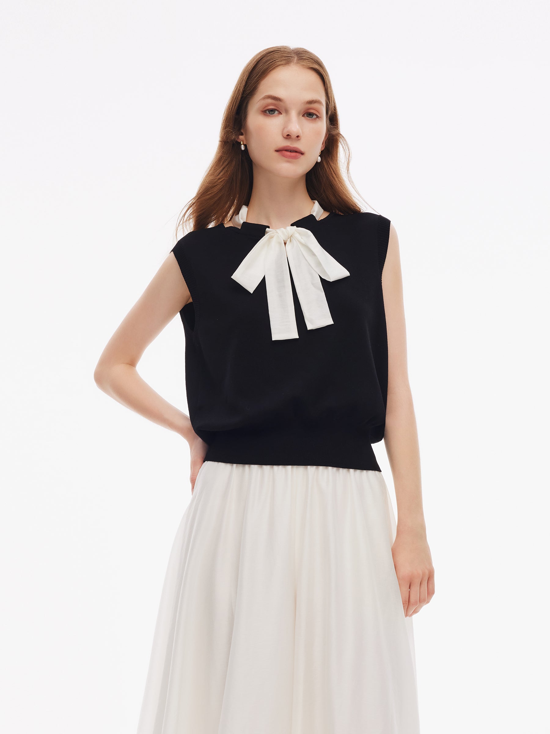 Tencel Blend Women Knit Tank Top GOELIA