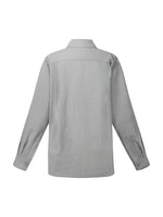 [Preview] Triacetate Blend Women Oversized Shirt GOELIA