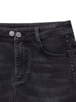 Four-Way Stretch Women Micro-Flared Jeans GOELIA