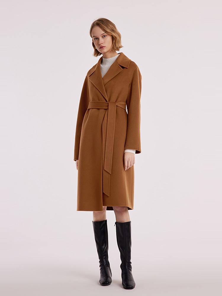 Wool And Cashmere Double-Faced Coat GOELIA