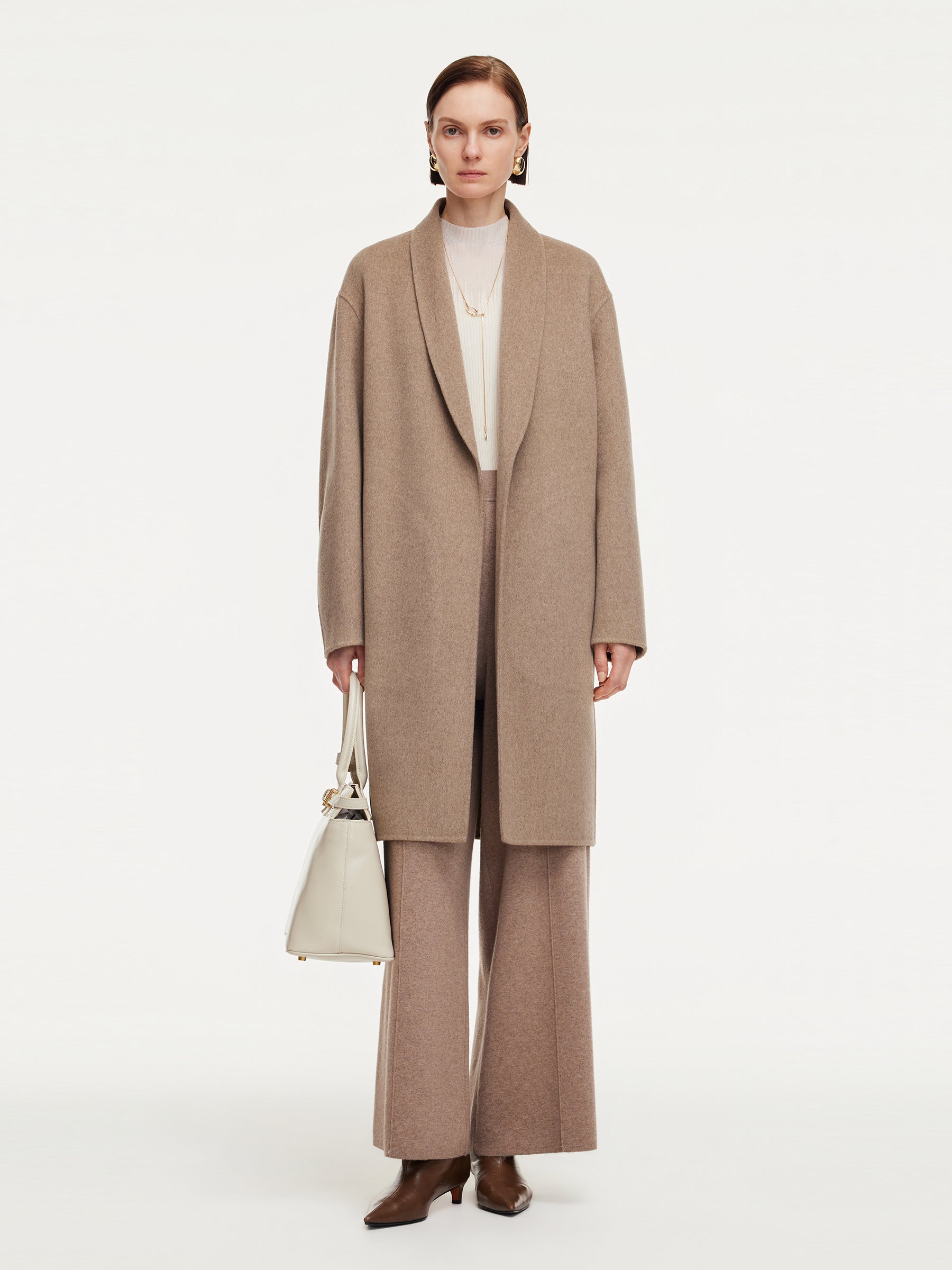 100% Cashmere Double-Faced Women Coat GOELIA