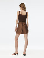 Tencel Blend Women A-Line Shorts GOELIA
