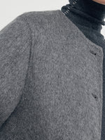 Alpaca Wool Double-Faced Women Jacket GOELIA