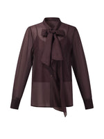 [Preview] Tie Front Women Shirt With Camisole GOELIA
