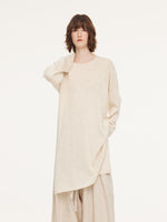 Loose Fit H-Line Round Neck Unisex Sweater GOELIA