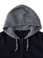 [Preview] 100% Wool Double-Faced Women Hooded Jacket GOELIA