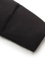 Black Hooded Goose Down Coat GOELIA