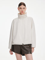 [Preview] Parka Jacket And Faux Fur Collar Puffer Vest Two-Piece Set GOELIA