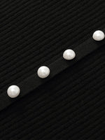 Pure Washable Wool V-Neck Women Knit Top GOELIA