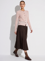 Wool Blend Cardigan And Tank Top Two-Piece Set GOELIA