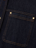 Denim Single-Breasted Women Jacket GOELIA