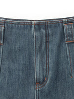 Wide Leg Women Fleece Lined Jeans GOELIA