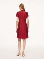 Tencel Blend Women Qipao Mini Dress GOELIA
