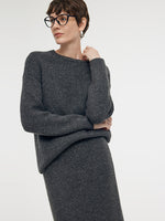 Mohair Wool Blend Sequins Women Sweater GOELIA