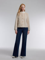 [Preview] Eco-friendly Faux Fur Textured Women Coat GOELIA