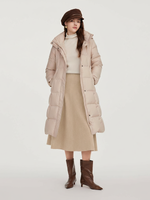 100% Washable Wool Women A-Line Flared Skirt GOELIA
