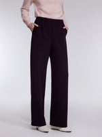 [Preview] Elastic Waist Straight Leg Women Knit Pants GOELIA