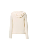 [Preview] 100% Cashmere Seamless Women Knit Hoodie GOELIA