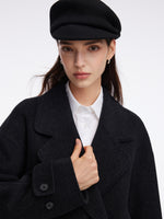 Wool Yak Blend Double-Faced Unisex Coat GOELIA