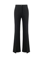 Mid-Rise Slit Micro-Flared Women Pants GOELIA