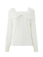 [Preview] Wool Bow Neck Women Sweater GOELIA
