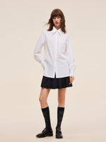 Knit Tank Top And Long Sleeve Shirt Two-Piece Set GOELIA