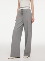 Soft Drawstring Wide-Leg Women Sweatpants GOELIA