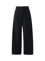 [Preview] Stretch Ankle Length Women Curved Leg Knit Pants GOELIA