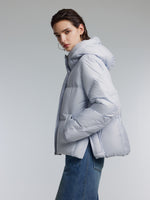 [Preview] Cocoon Hooded Goose Down Jacket GOELIA