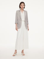22MM Mulberry Silk Women Blazer GOELIA