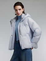 [Preview] Cocoon Hooded Goose Down Jacket GOELIA