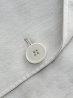 Cotton Blend Relaxed H-line Women Belted Long Trench Coat GOELIA