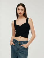 Crossover Women Knitted Tank Top GOELIA