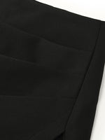 Asymmetric Ruched A-Line Skort GOELIA