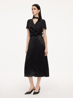 [Preview] 100% Acetate Women A-Line Skirt GOELIA