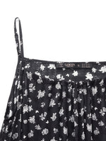 Floral Print Strap Side Slit Maxi Dress And Cardigan Two-Piece Set GOELIA