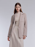 [Preview] Cashmere Wool Blend Double-Faced Women Blazer GOELIA