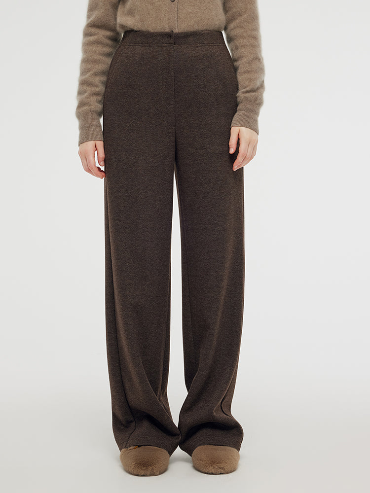 Stretch Women Overlength Knit Pants GOELIA