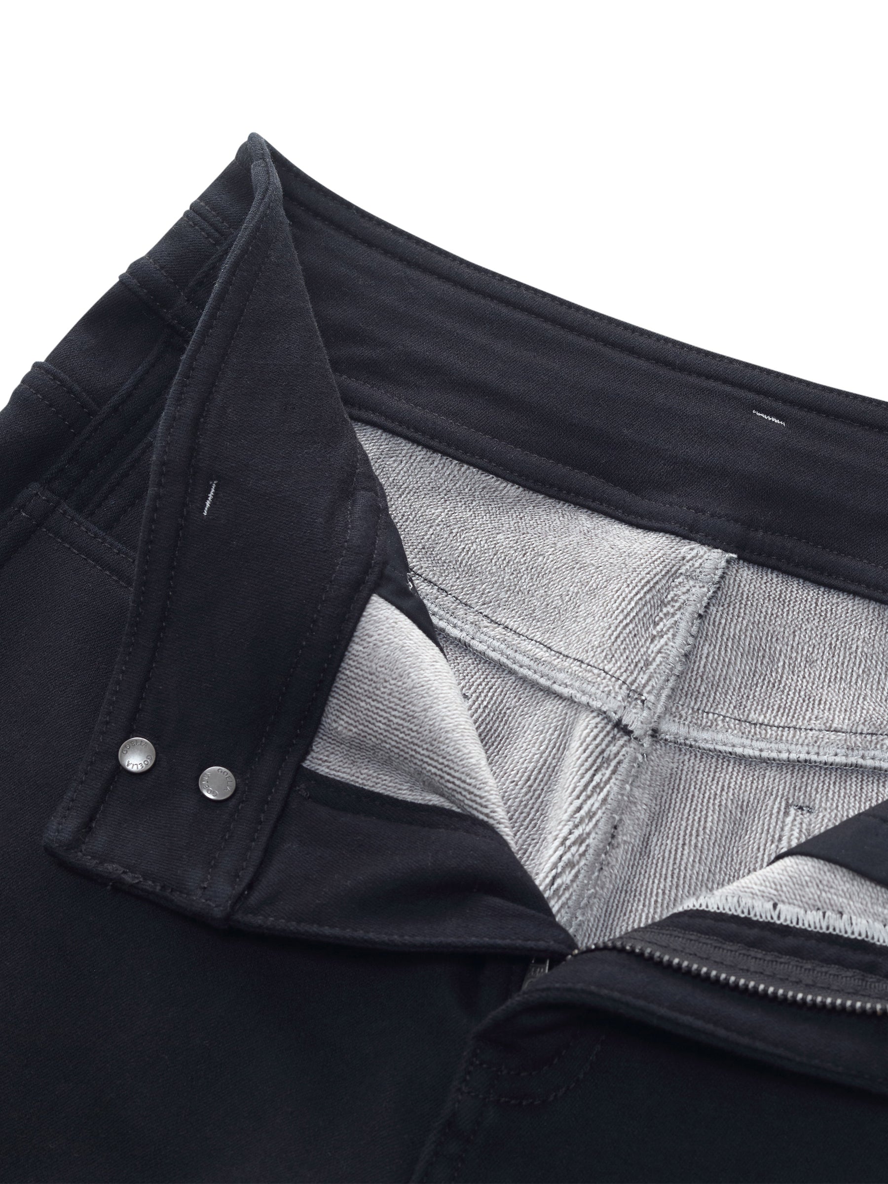 Denim Fleece Lined Women Skinny Jeans GOELIA