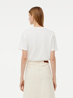 100% Cotton Embroidered Women T-Shirt GOELIA