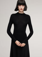 Cashmere Mulberry Silk Tencel Blend Women Knit Top GOELIA