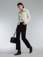 [Preview] Denim Fleece Lined Women Ankle Jeans GOELIA