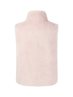 [Preview] 100% Shearling Wool Stand Collar Women Vest GOELIA