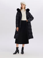 Gathered Waist Goose Down Garment GOELIA