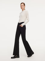 High-Waisted Women Micro-Flared Jeans GOELIA