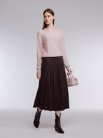 100% Cashmere Sequins Women Sweater GOELIA