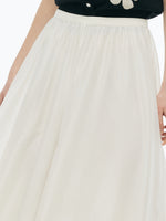 Tencel Blend A-Line Elastic Waist Women Culottes GOELIA