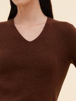 Lyocell Blend Knit Top And Cape Two-Piece Set GOELIA