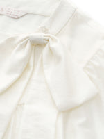 Tencel Blend Women Puff-sleeved Blouse GOELIA
